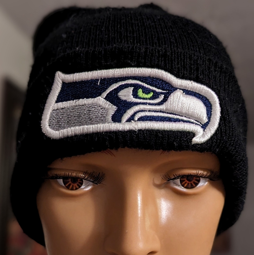 Seahawks beanie